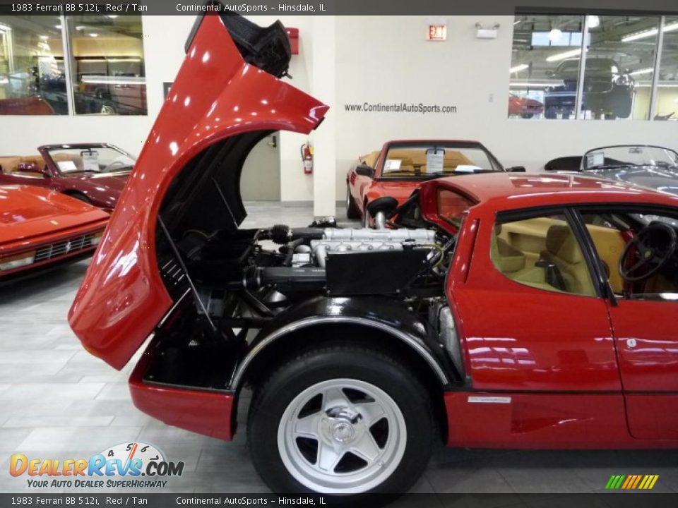 1983 Ferrari BB 512i  5.0 Liter DOHC 24-Valve Flat 12 Cylinder Engine Photo #16