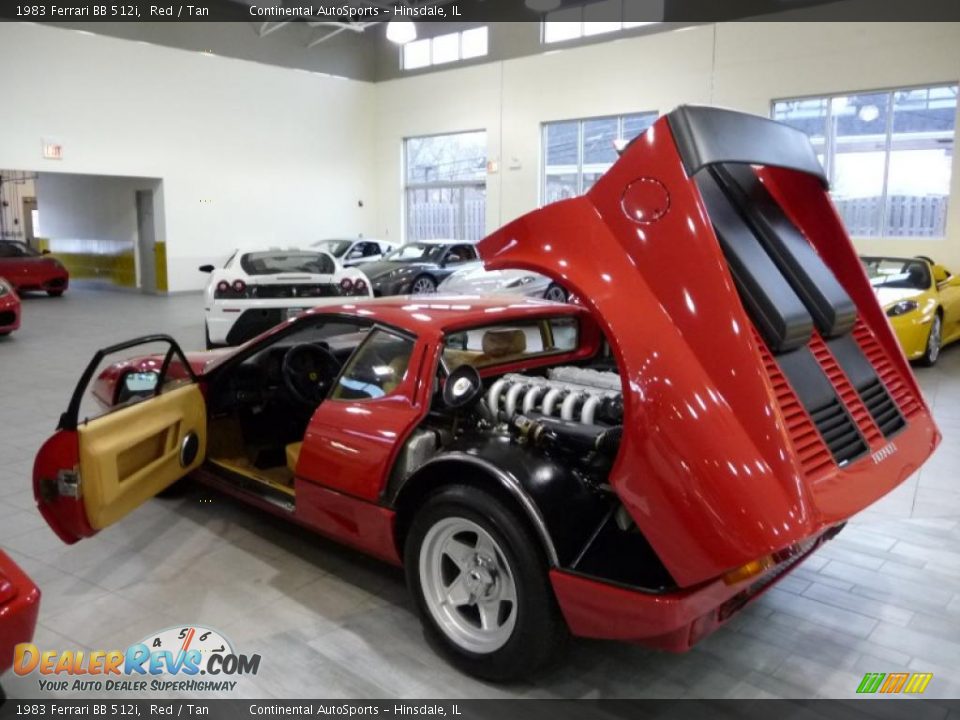 Red 1983 Ferrari BB 512i  Photo #17