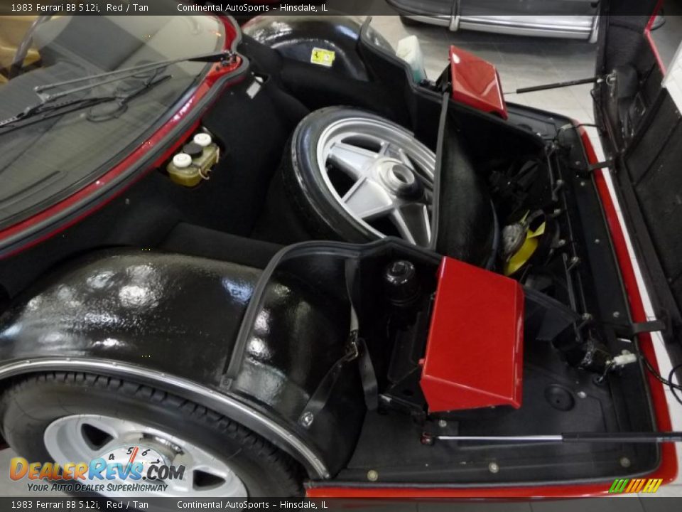 1983 Ferrari BB 512i  Trunk Photo #19