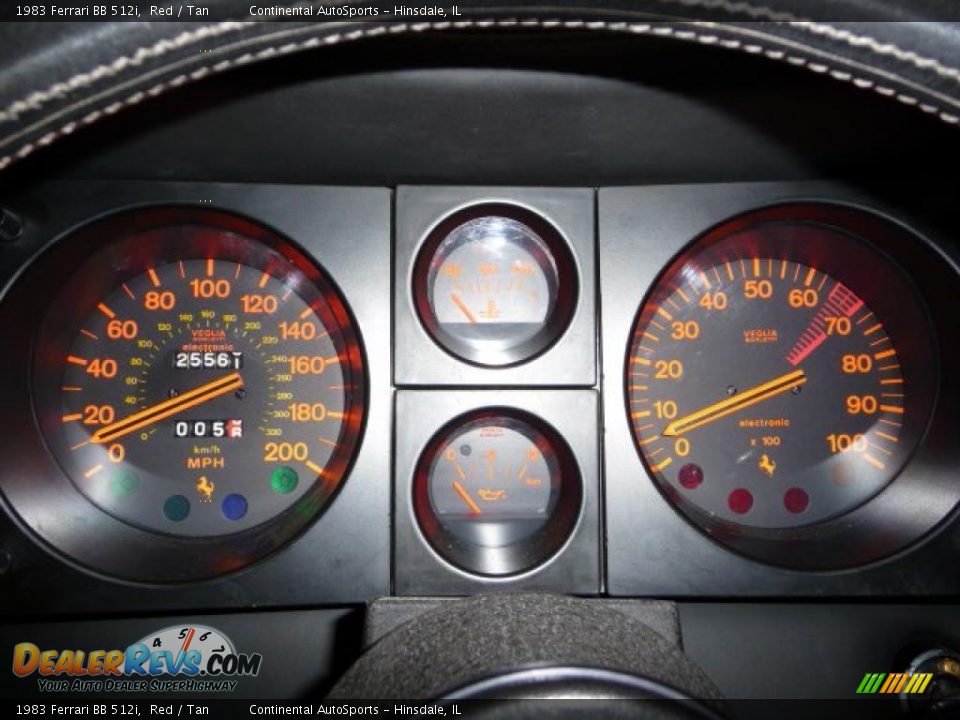 1983 Ferrari BB 512i  Gauges Photo #26