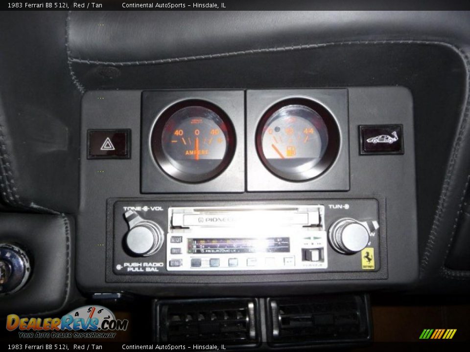 Controls of 1983 Ferrari BB 512i  Photo #27