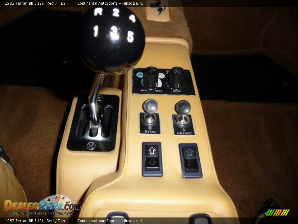 1983 Ferrari BB 512i  Shifter Photo #28