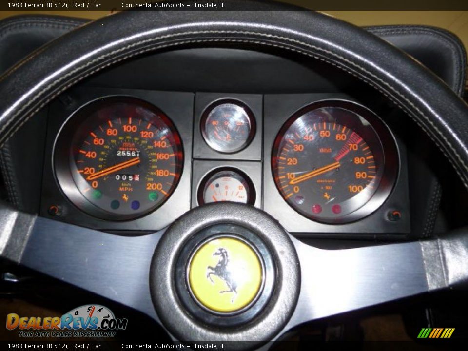 1983 Ferrari BB 512i  Gauges Photo #30