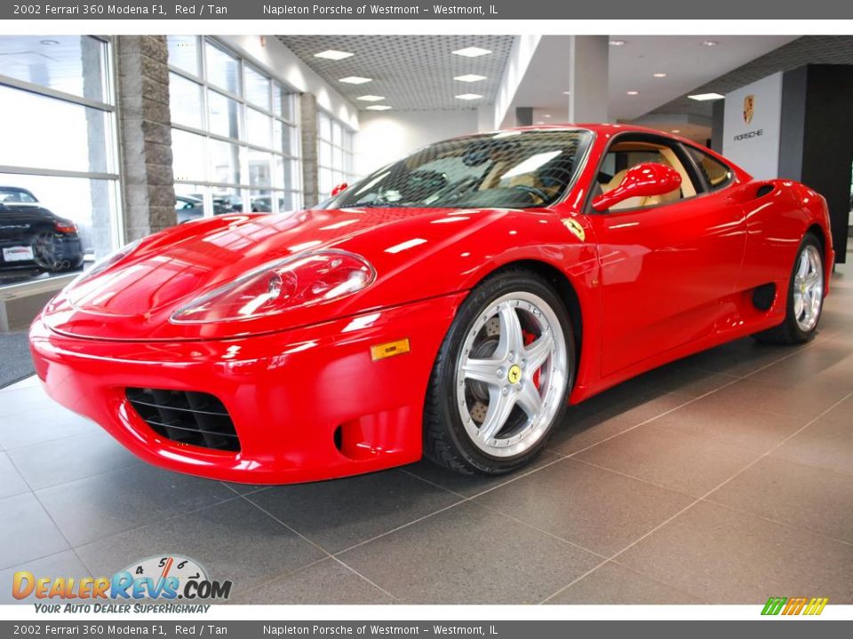 2002 Ferrari 360 Modena F1 Red / Tan Photo #1