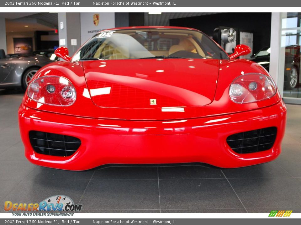 2002 Ferrari 360 Modena F1 Red / Tan Photo #2