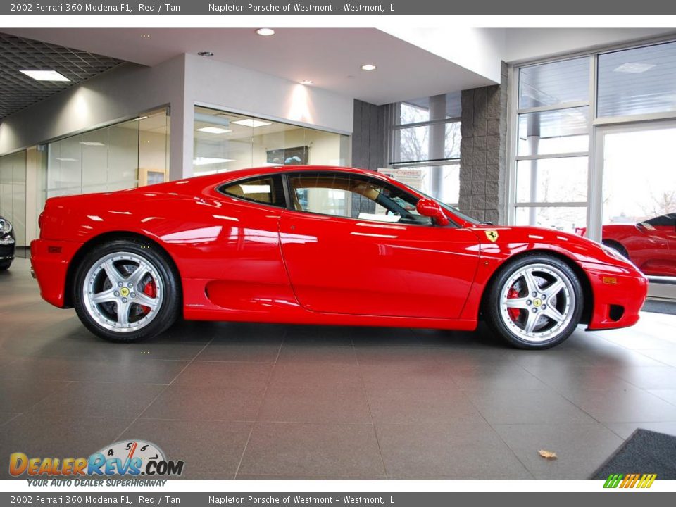 2002 Ferrari 360 Modena F1 Red / Tan Photo #4