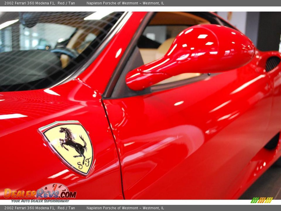 2002 Ferrari 360 Modena F1 Red / Tan Photo #9