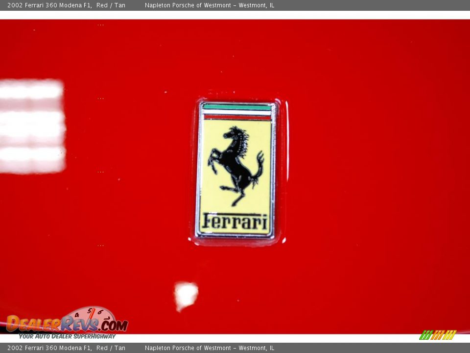 2002 Ferrari 360 Modena F1 Red / Tan Photo #11
