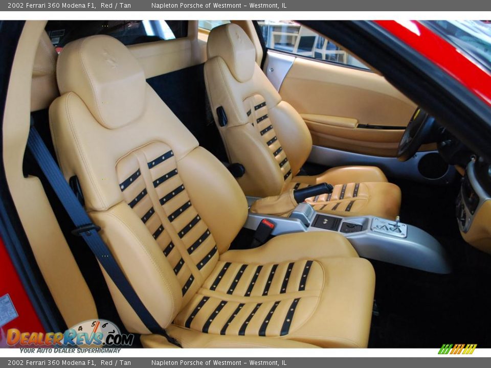 2002 Ferrari 360 Modena F1 Red / Tan Photo #21