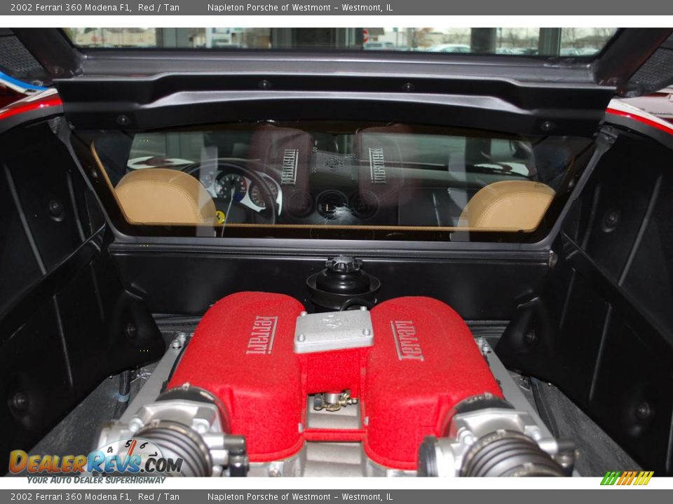 2002 Ferrari 360 Modena F1 Red / Tan Photo #25