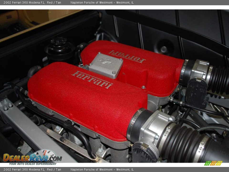 2002 Ferrari 360 Modena F1 Red / Tan Photo #26