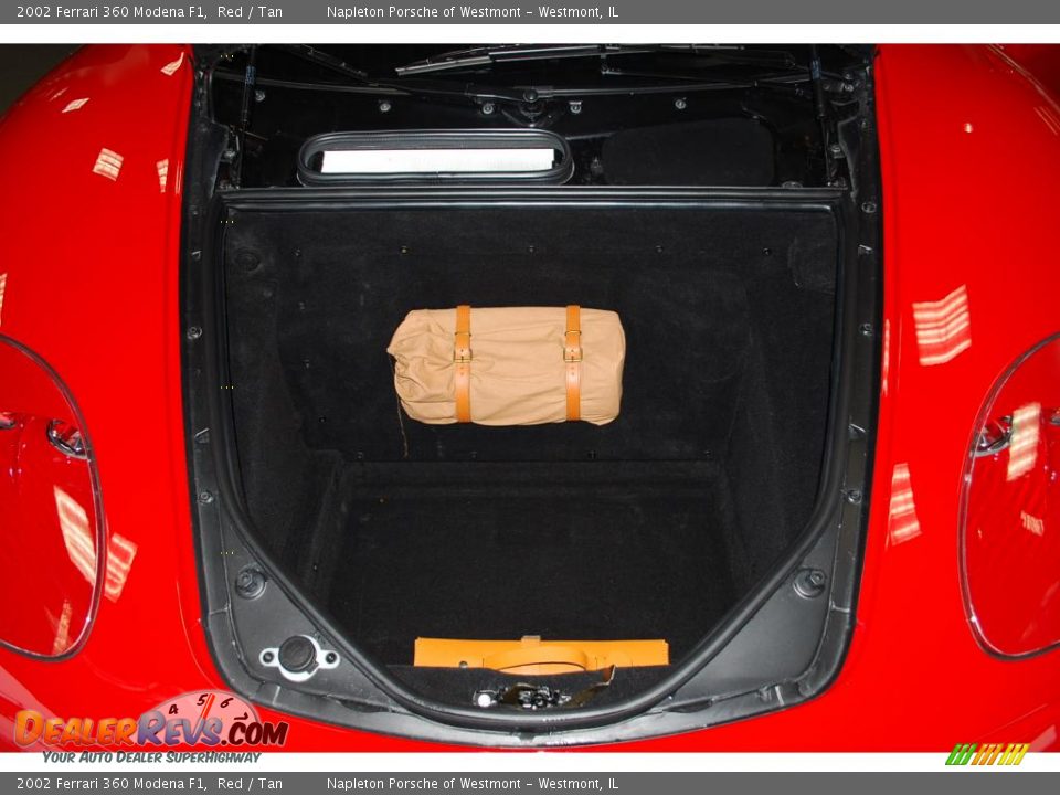 2002 Ferrari 360 Modena F1 Red / Tan Photo #27