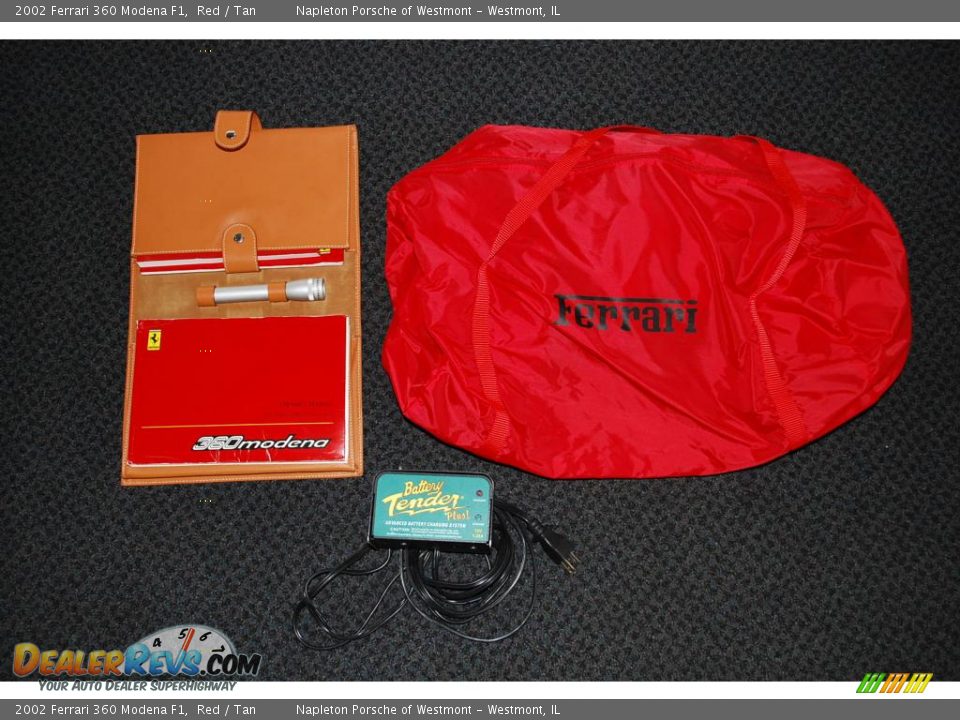 2002 Ferrari 360 Modena F1 Red / Tan Photo #28