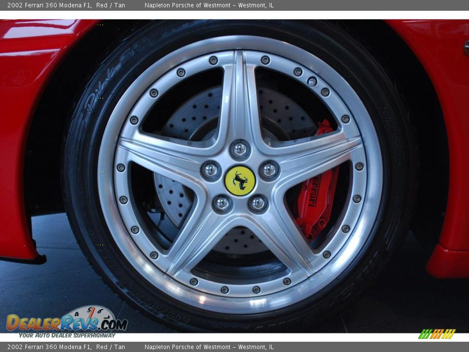 2002 Ferrari 360 Modena F1 Red / Tan Photo #29