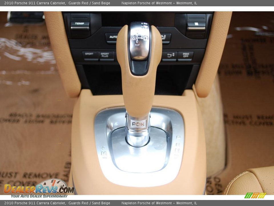 2010 Porsche 911 Carrera Cabriolet Guards Red / Sand Beige Photo #12