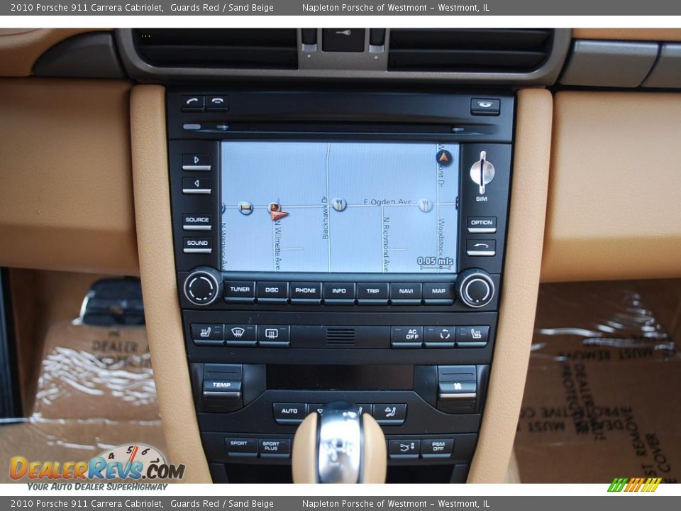 2010 Porsche 911 Carrera Cabriolet Guards Red / Sand Beige Photo #13