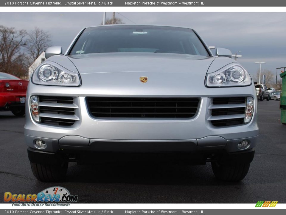 2010 Porsche Cayenne Tiptronic Crystal Silver Metallic / Black Photo #2