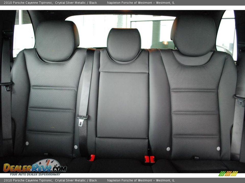 2010 Porsche Cayenne Tiptronic Crystal Silver Metallic / Black Photo #15