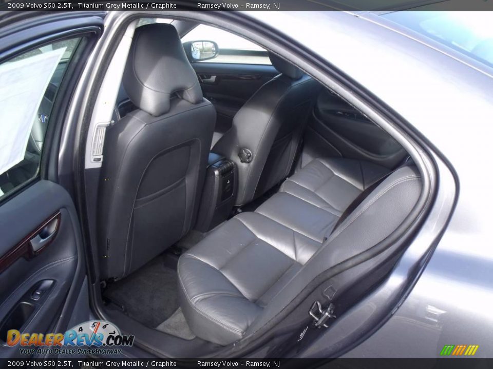 2009 Volvo S60 2.5T Titanium Grey Metallic / Graphite Photo #12