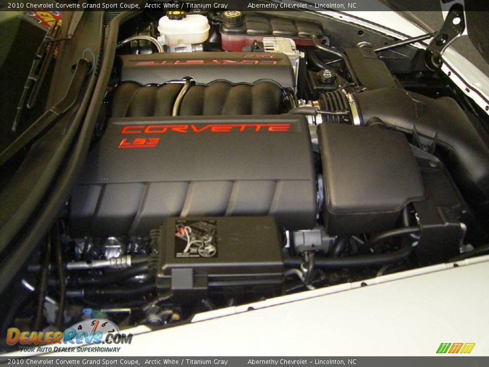 2010 Chevrolet Corvette Grand Sport Coupe Arctic White / Titanium Gray Photo #19
