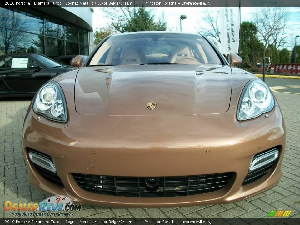2010 Porsche Panamera Turbo Cognac Metallic / Luxor Beige/Cream Photo #2