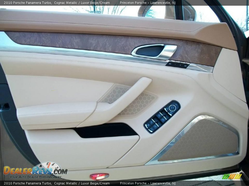 2010 Porsche Panamera Turbo Cognac Metallic / Luxor Beige/Cream Photo #9