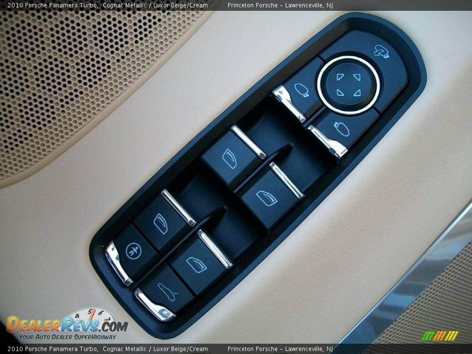 2010 Porsche Panamera Turbo Cognac Metallic / Luxor Beige/Cream Photo #11