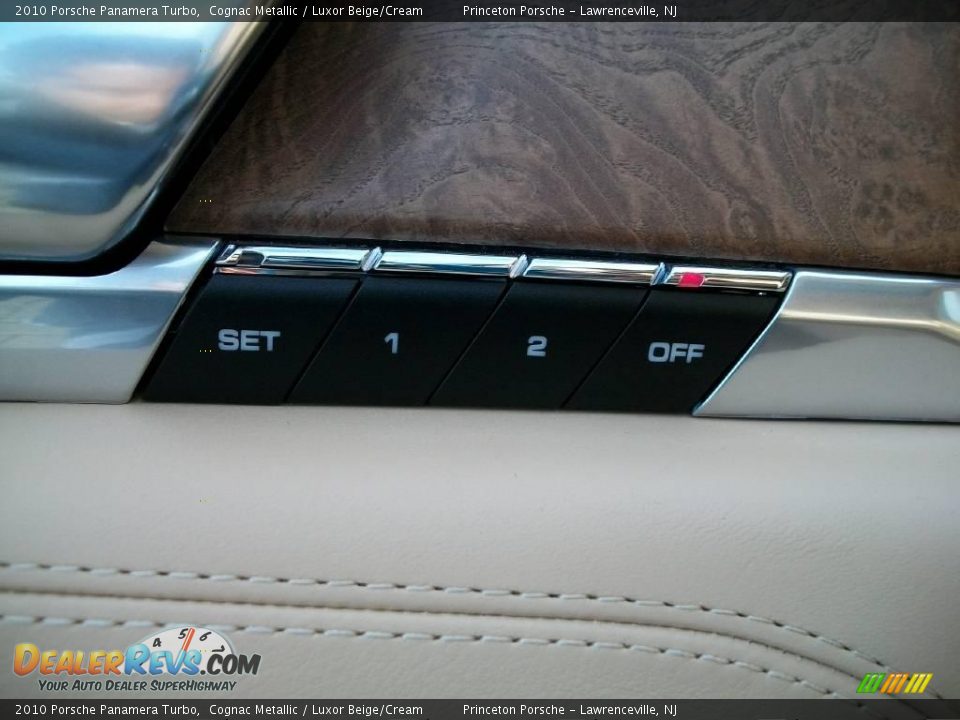 2010 Porsche Panamera Turbo Cognac Metallic / Luxor Beige/Cream Photo #12