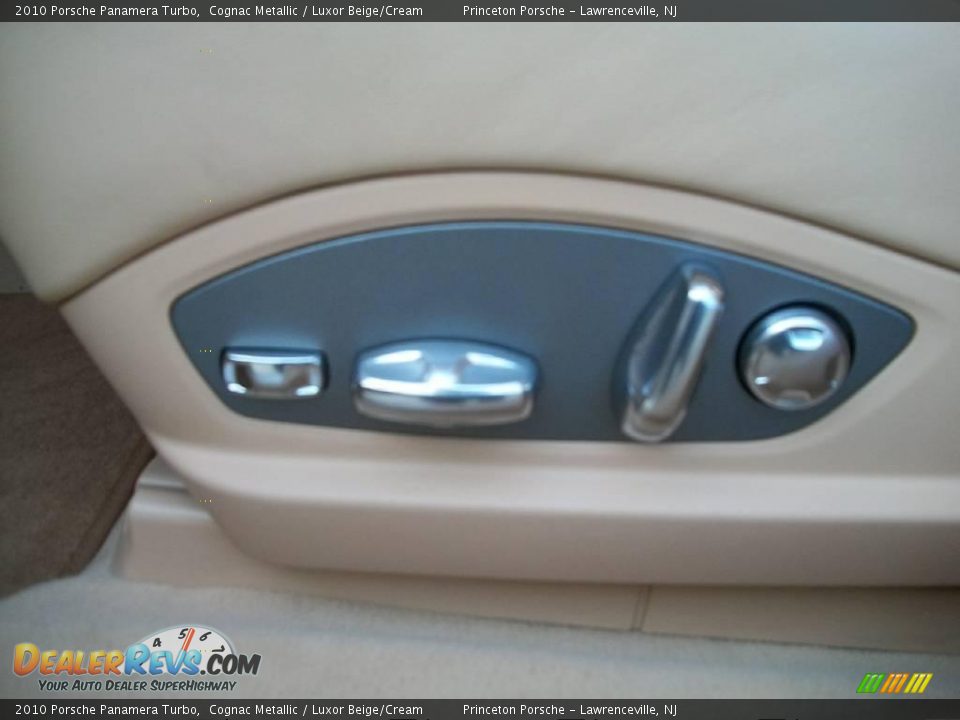 2010 Porsche Panamera Turbo Cognac Metallic / Luxor Beige/Cream Photo #15