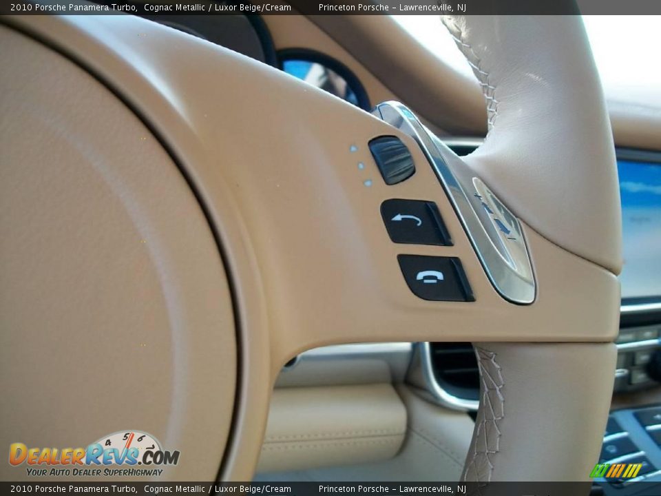 2010 Porsche Panamera Turbo Cognac Metallic / Luxor Beige/Cream Photo #20