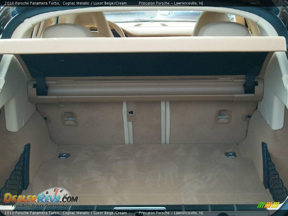 2010 Porsche Panamera Turbo Cognac Metallic / Luxor Beige/Cream Photo #24