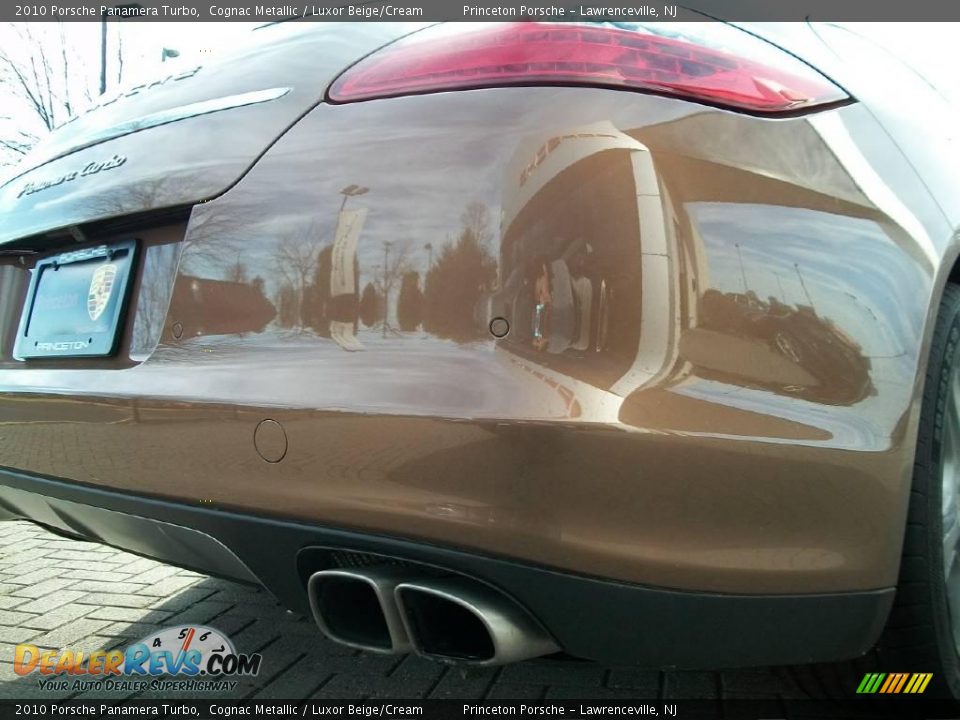 2010 Porsche Panamera Turbo Cognac Metallic / Luxor Beige/Cream Photo #25