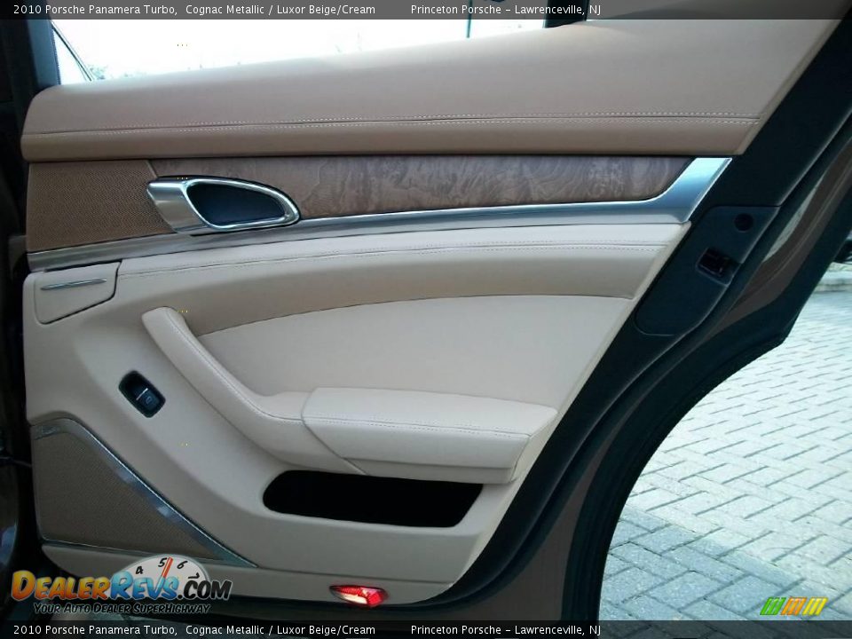 2010 Porsche Panamera Turbo Cognac Metallic / Luxor Beige/Cream Photo #26