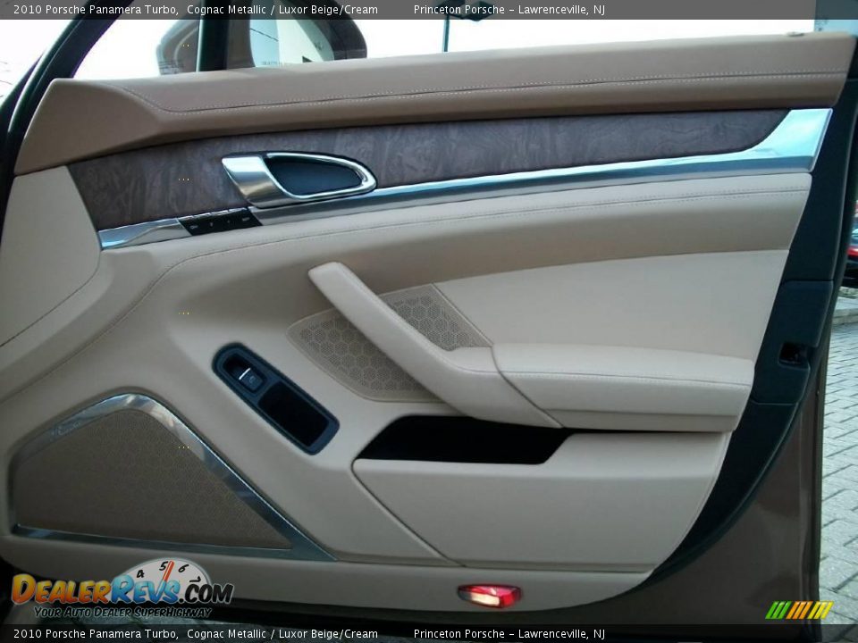 2010 Porsche Panamera Turbo Cognac Metallic / Luxor Beige/Cream Photo #29