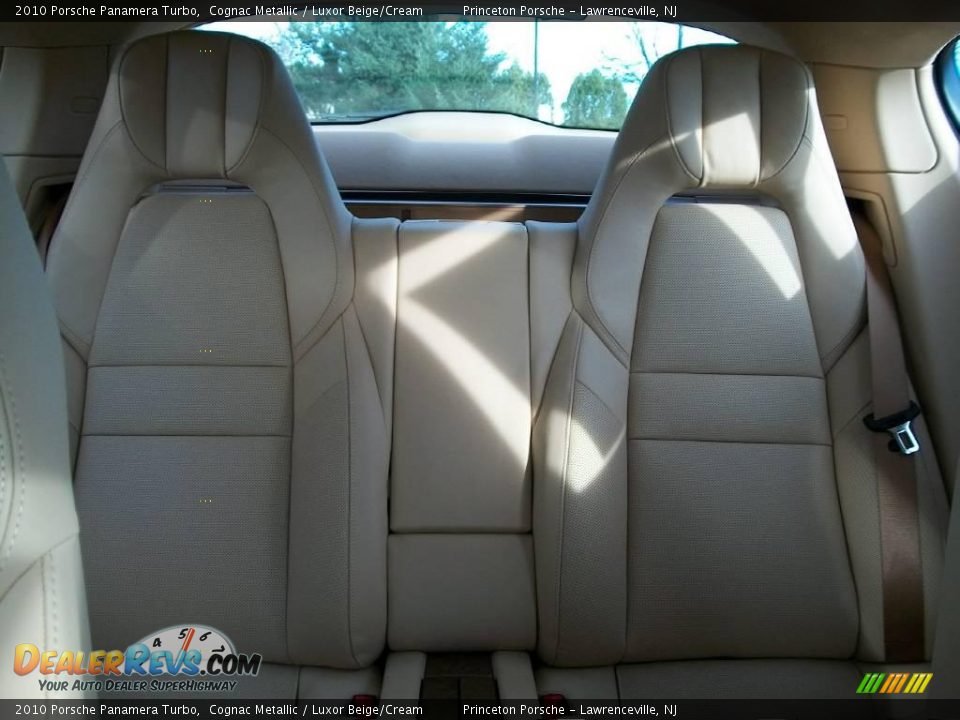 2010 Porsche Panamera Turbo Cognac Metallic / Luxor Beige/Cream Photo #33