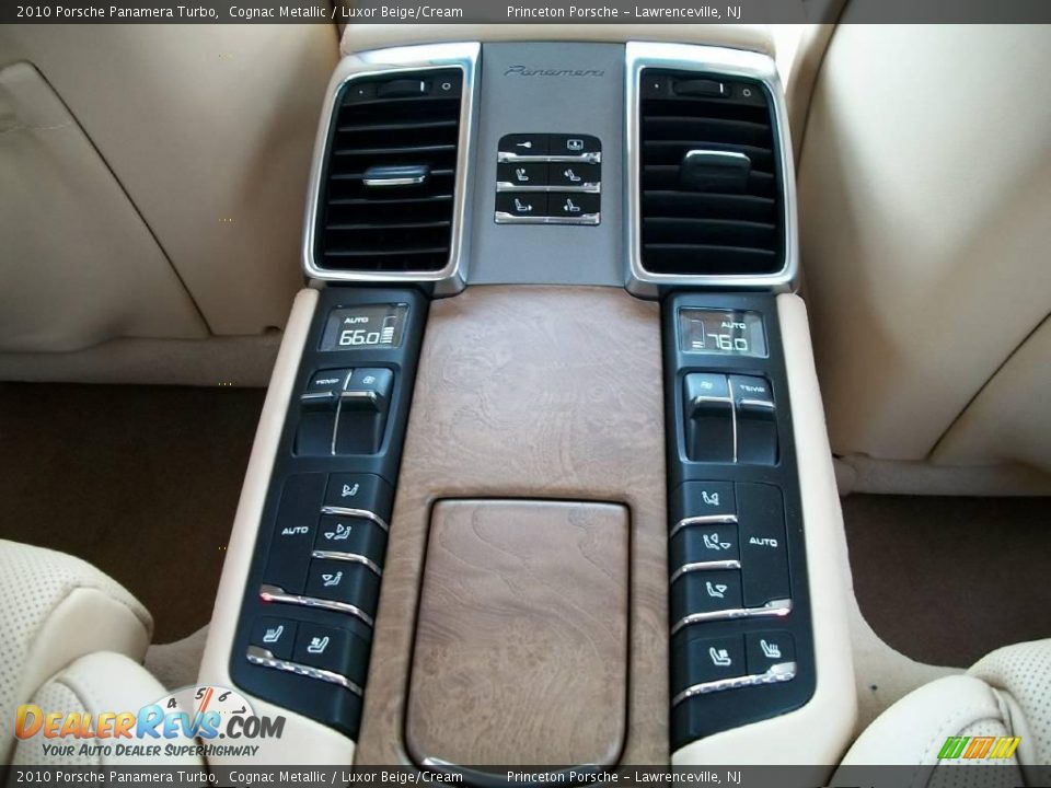 2010 Porsche Panamera Turbo Cognac Metallic / Luxor Beige/Cream Photo #34