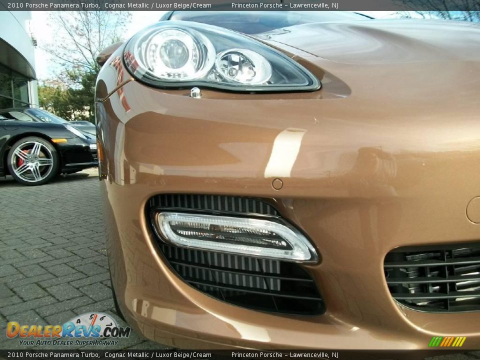 2010 Porsche Panamera Turbo Cognac Metallic / Luxor Beige/Cream Photo #36