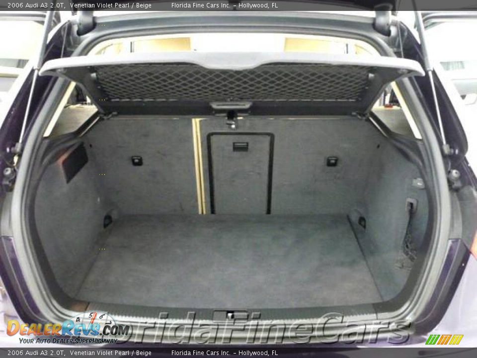2006 Audi A3 2.0T Venetian Violet Pearl / Beige Photo #10