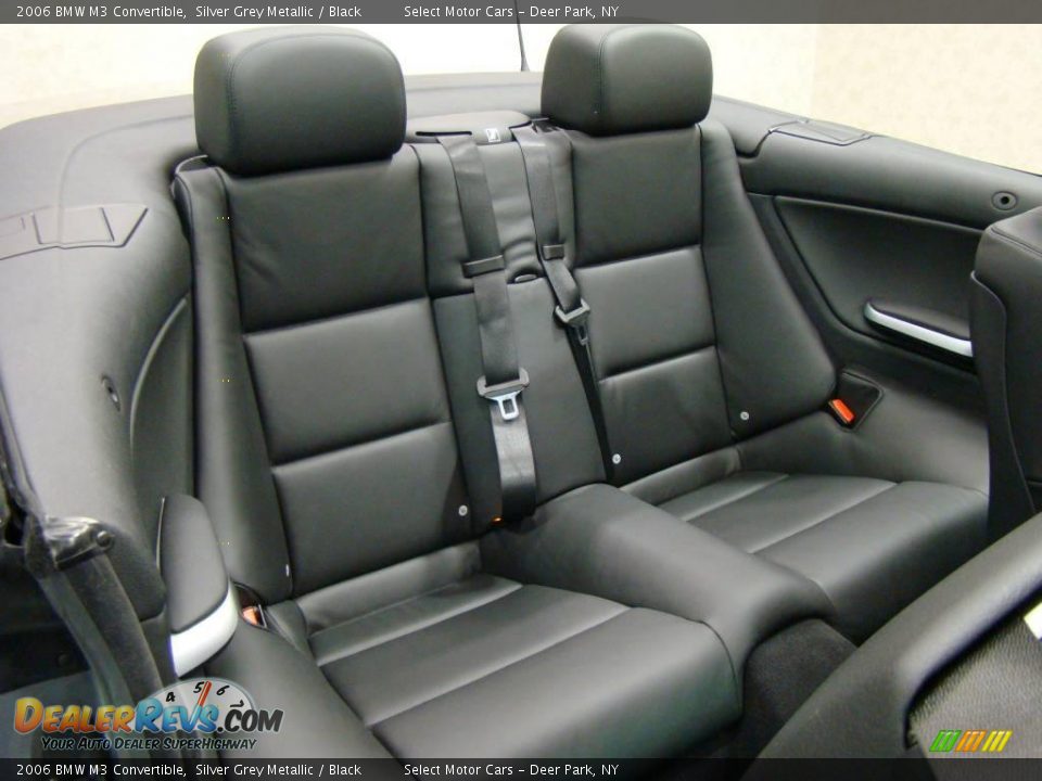 2006 BMW M3 Convertible Silver Grey Metallic / Black Photo #13