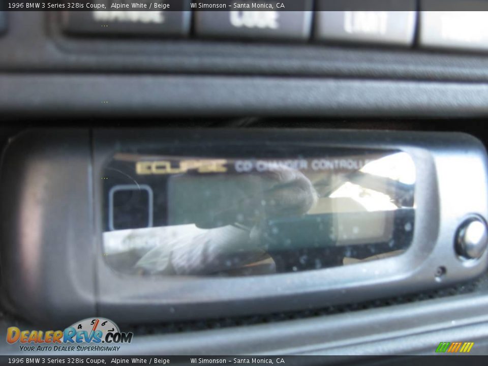 1996 BMW 3 Series 328is Coupe Alpine White / Beige Photo #16