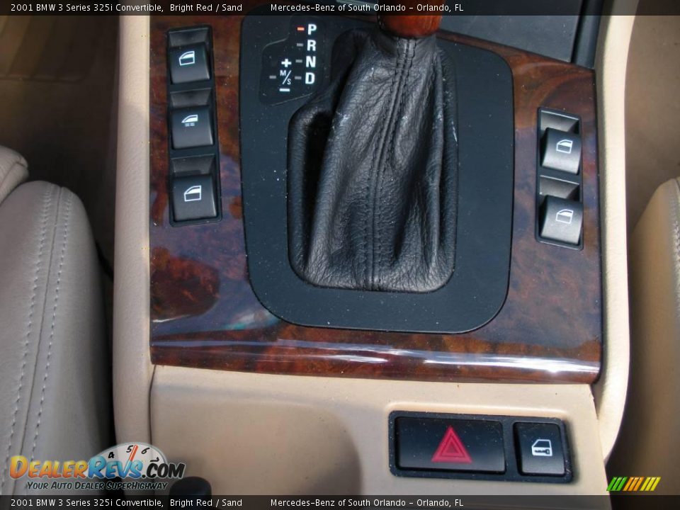 2001 BMW 3 Series 325i Convertible Bright Red / Sand Photo #27