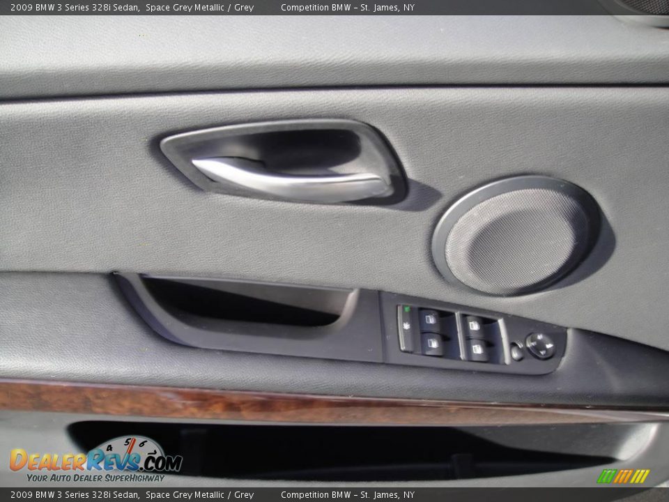 2009 BMW 3 Series 328i Sedan Space Grey Metallic / Grey Photo #8