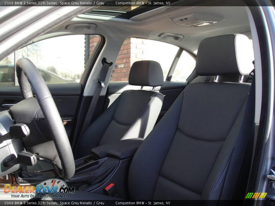 2009 BMW 3 Series 328i Sedan Space Grey Metallic / Grey Photo #9