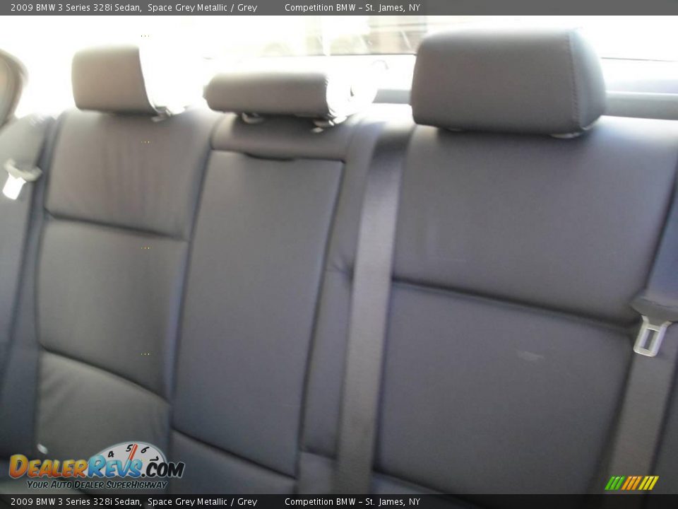 2009 BMW 3 Series 328i Sedan Space Grey Metallic / Grey Photo #12
