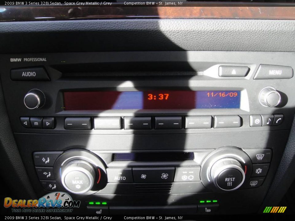 2009 BMW 3 Series 328i Sedan Space Grey Metallic / Grey Photo #13