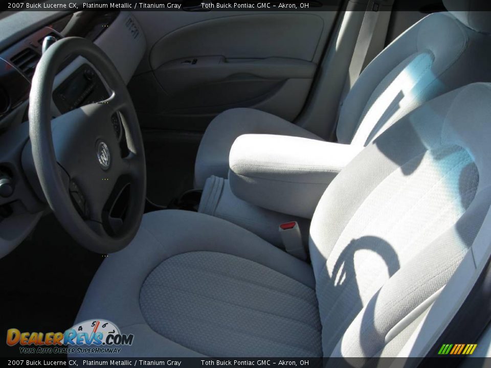 2007 Buick Lucerne CX Platinum Metallic / Titanium Gray Photo #7