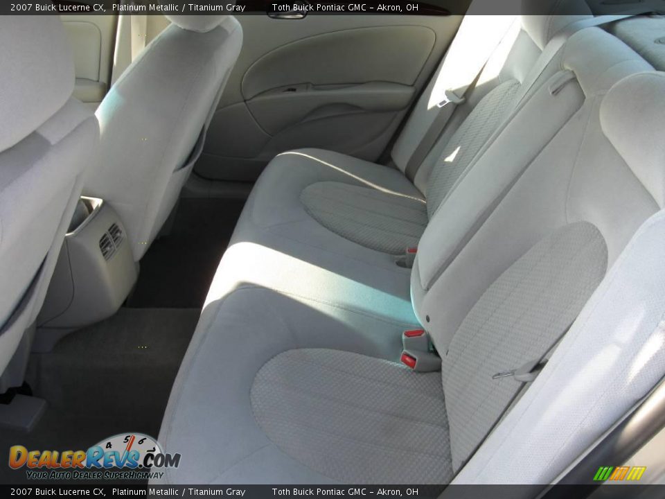 2007 Buick Lucerne CX Platinum Metallic / Titanium Gray Photo #8