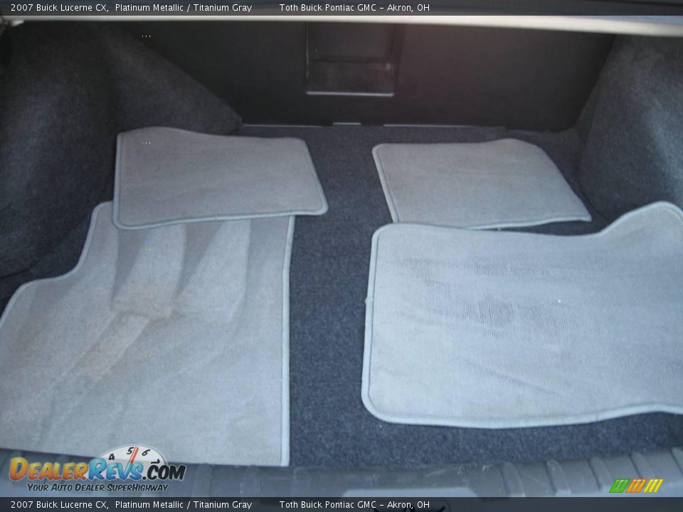 2007 Buick Lucerne CX Platinum Metallic / Titanium Gray Photo #14