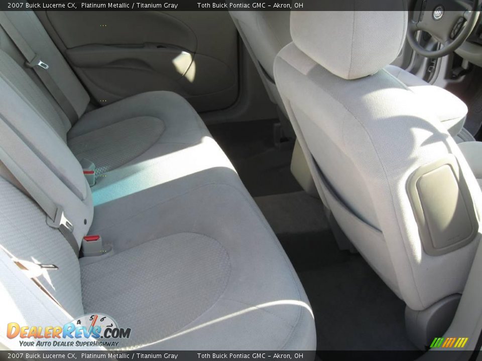 2007 Buick Lucerne CX Platinum Metallic / Titanium Gray Photo #15