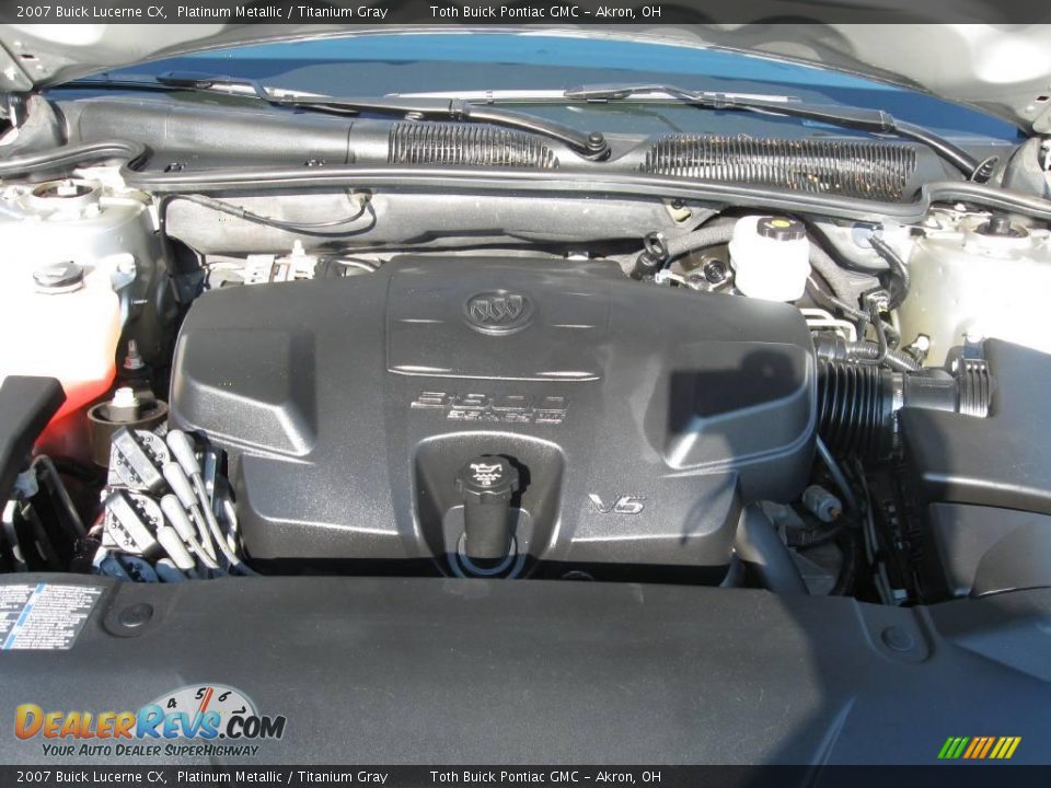 2007 Buick Lucerne CX Platinum Metallic / Titanium Gray Photo #17